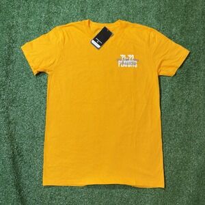 Golden State‎ Warriors 2021/22 NBA Playoffs T-Shirt Medium Yellow NWT